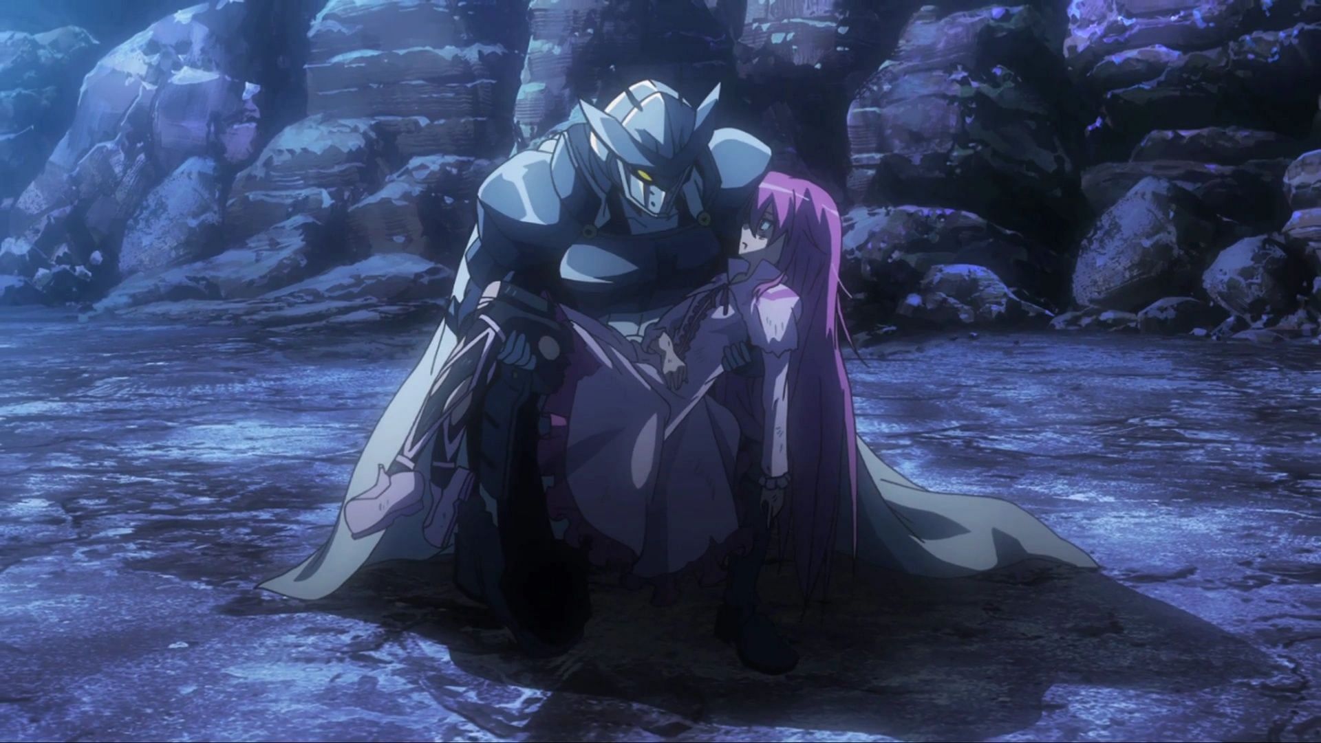 Mine and Tatsumi have one of the shonen anime romances worthy of a shojo series (Image via White Fox)